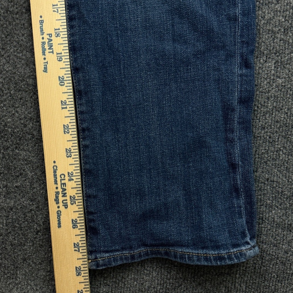 Lucky Brand Sweet Straight Jeans Womens 16/33 Blue Medium Wash Stretch Denim - Picture 9 of 12